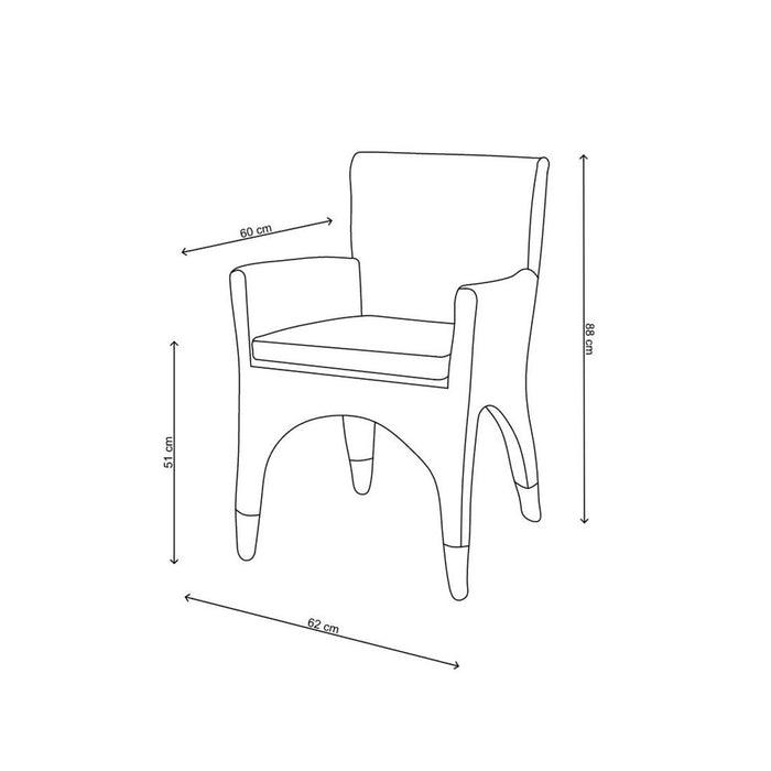 The Hamptons Dining Armchair - Betten Ritter Living