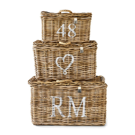 Rustic Rattan Classic RM Basket Set of 3 pieces - Betten Ritter Living