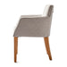 Waverly Dining Armchair, Linen, Flax - Betten Ritter Living