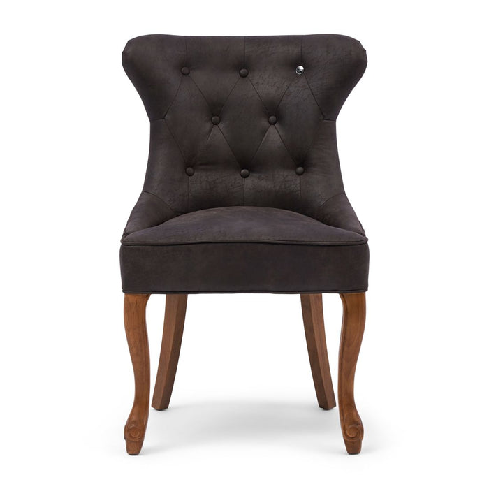 George Dining Chair, pellini, espresso - Betten Ritter Living