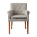 La Scala Dining Armchair, linen, flax - Betten Ritter Living