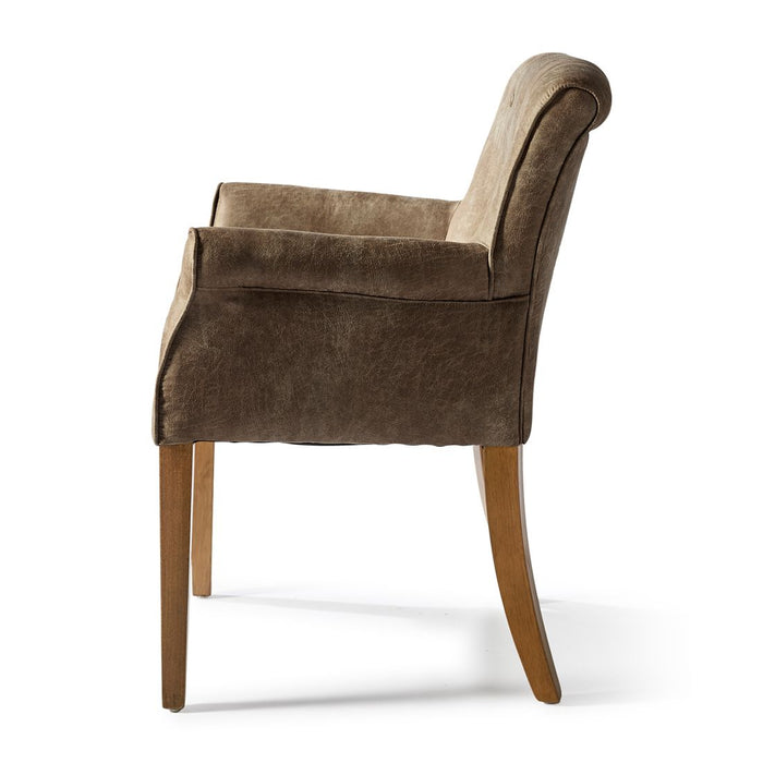 La Scala Dining Armchair, pellini, coffee - Betten Ritter Living