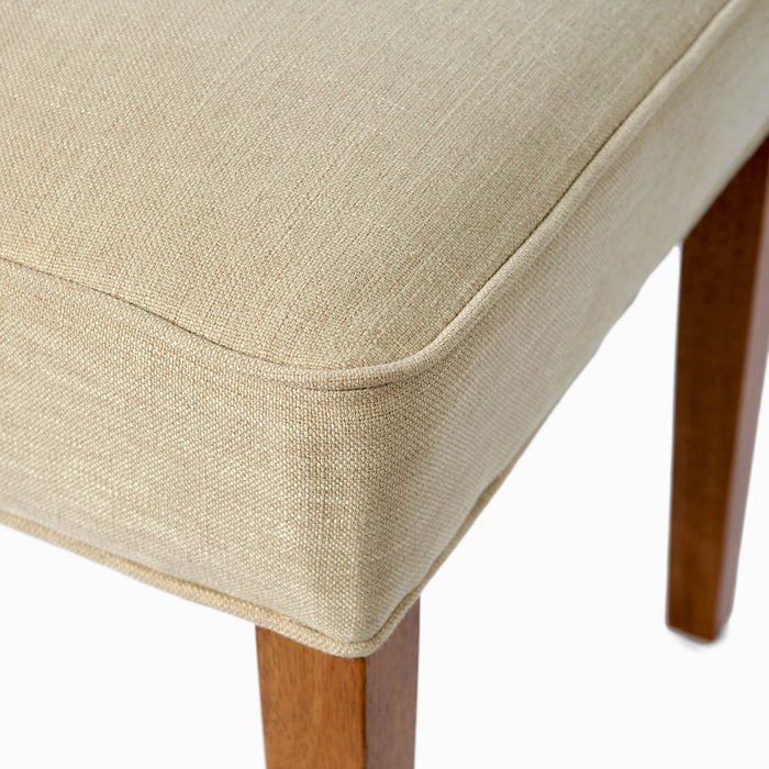 Hampton Classic Dining Chair, linen, flax - Betten Ritter Living