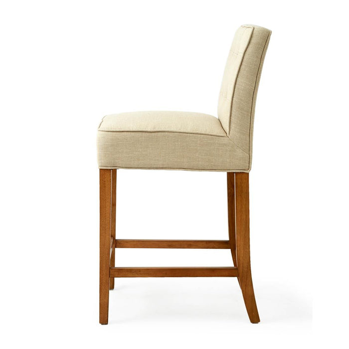 Cape Breton Counterstool, linen, flax - Betten Ritter Living