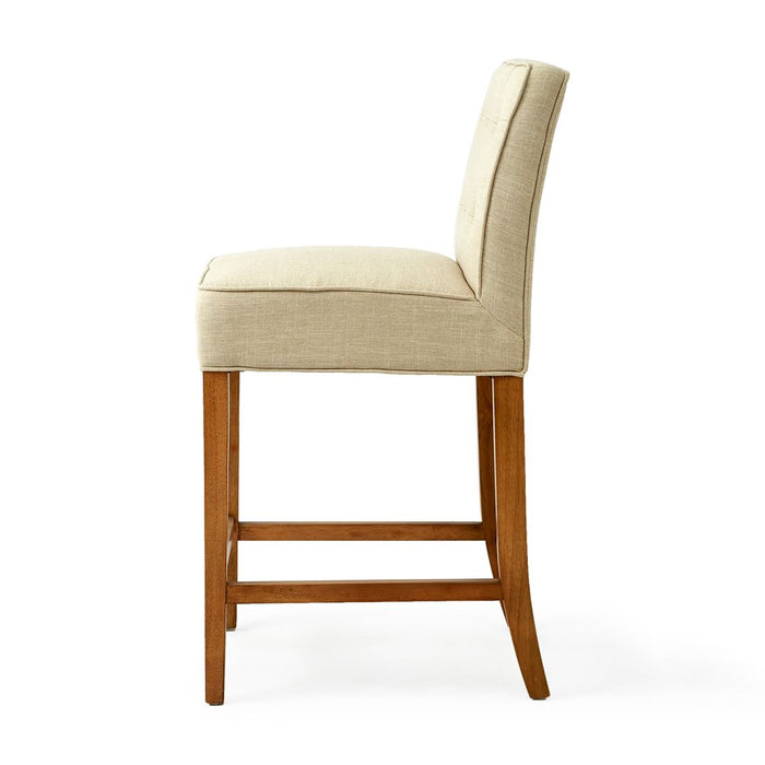 Cape Breton Counterstool, linen, flax - Betten Ritter Living