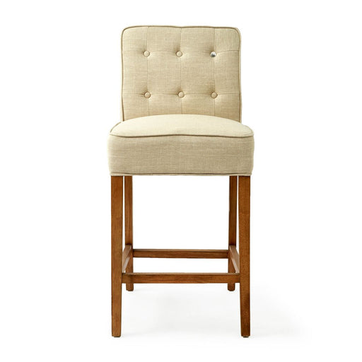 Cape Breton Counterstool, linen, flax - Betten Ritter Living