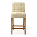 Cape Breton Counterstool, linen, flax - Betten Ritter Living