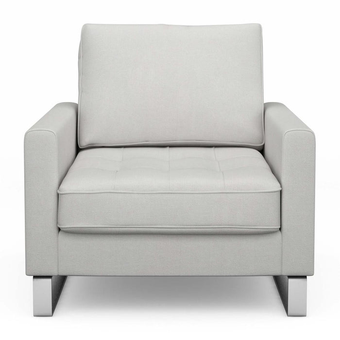 West Houston Armchair, washed cotton - Betten Ritter Living