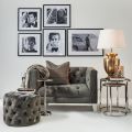 Beistelltisch Venice, Silber, M - Betten Ritter Living