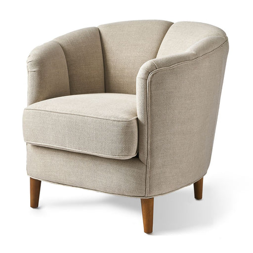 Rue Royale Armchair, linen, faboulous flax - Betten Ritter Living