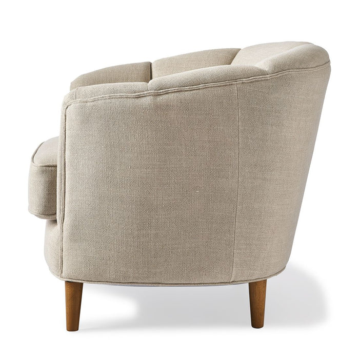 Rue Royale Armchair, linen, faboulous flax - Betten Ritter Living