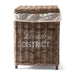 Rustic Rattan Laundry District Basket - Betten Ritter Living