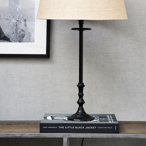 L'Hotel Lamp Base antique black - Betten Ritter Living