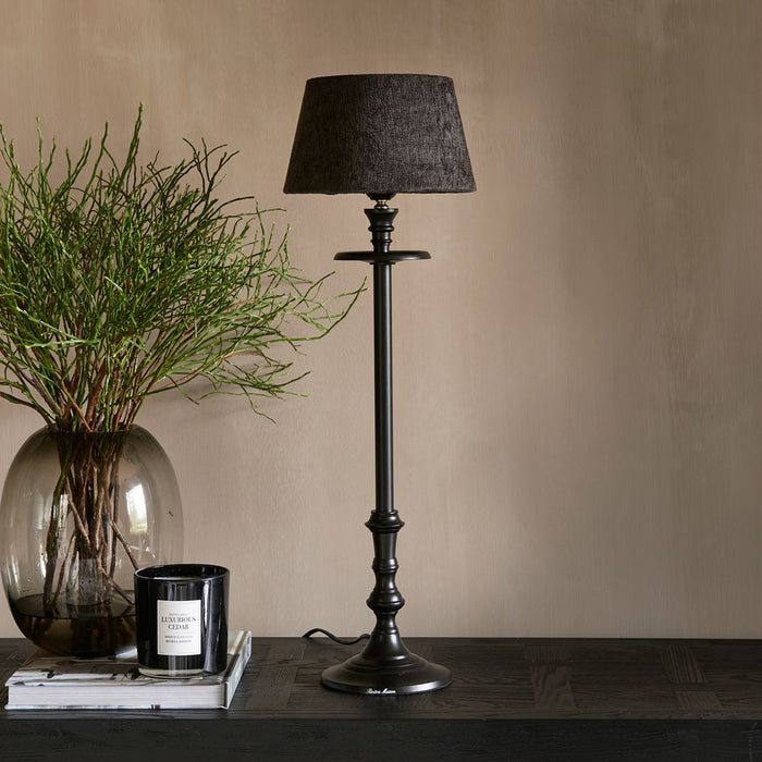 L'Hotel Lamp Base antique black - Betten Ritter Living