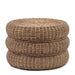 Rustic Rattan Macaron Footstool - Betten Ritter Living