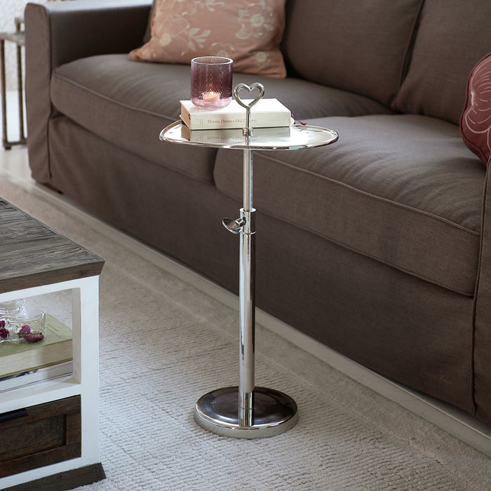 Lovely Heart Adjustable End Table - Betten Ritter Living