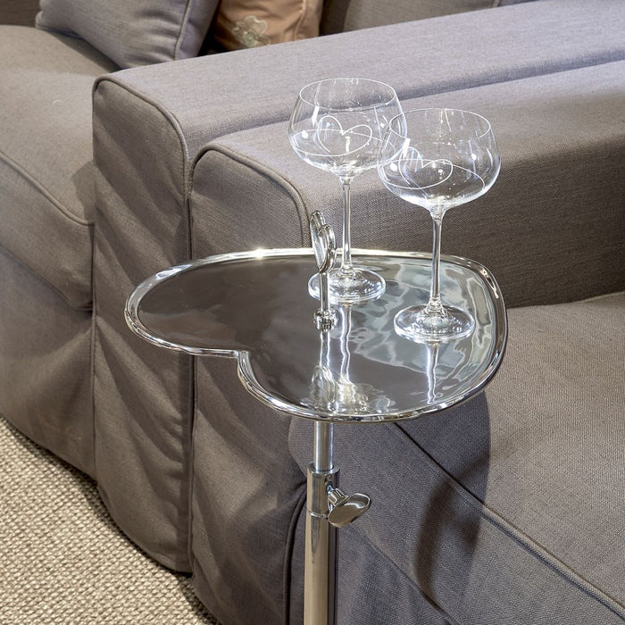 Lovely Heart Adjustable End Table - Betten Ritter Living