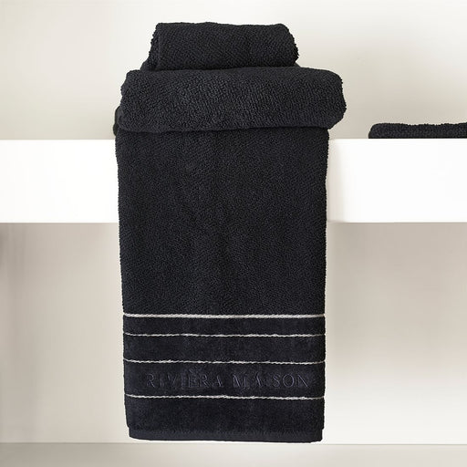 RM Elegant Towel black 100x50 - Betten Ritter Living