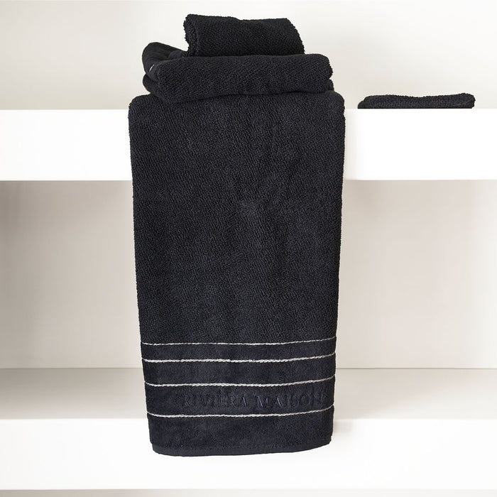 RM Elegant Towel black 140x70 - Betten Ritter Living