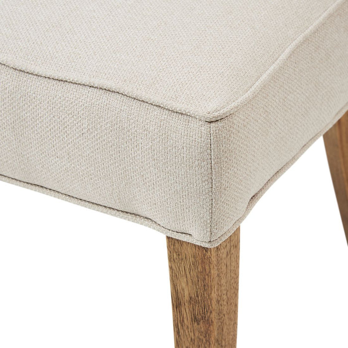 Balmoral Dining Chair, oxford weave, flanders flax - Betten Ritter Living