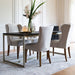 Balmoral Dining Chair, oxford weave, flanders flax - Betten Ritter Living