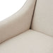 Savile Row Dining Armchair, oxford weave, flanders flax - Betten Ritter Living