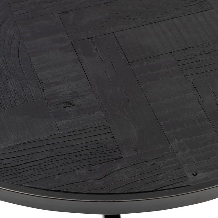 Kirkwood Coffee Table Dia 80, black - Betten Ritter Living