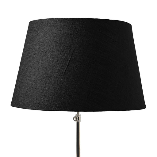 Classic Natural Linen Lampshade all black 42x55 - Betten Ritter Living