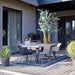 Bondi Beach Outdoor Dining Table 220x100 cm, grey - Betten Ritter Living