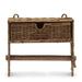 Rustic Rattan Toilet Roll Organiser - Betten Ritter Living