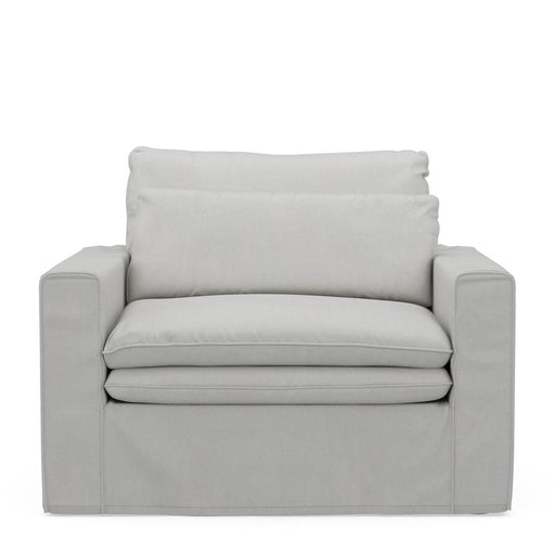 Continental Love Seat, washed cotton - Betten Ritter Living