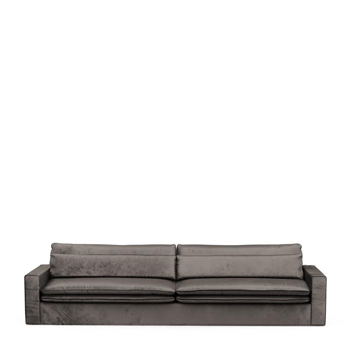 Continental 5 Sitzer Sofa XL, velvet - Betten Ritter Living