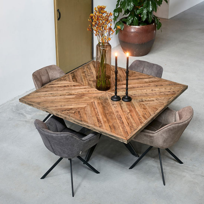 Falcon Crest Square Dining Table, 150x150 cm - Betten Ritter Living