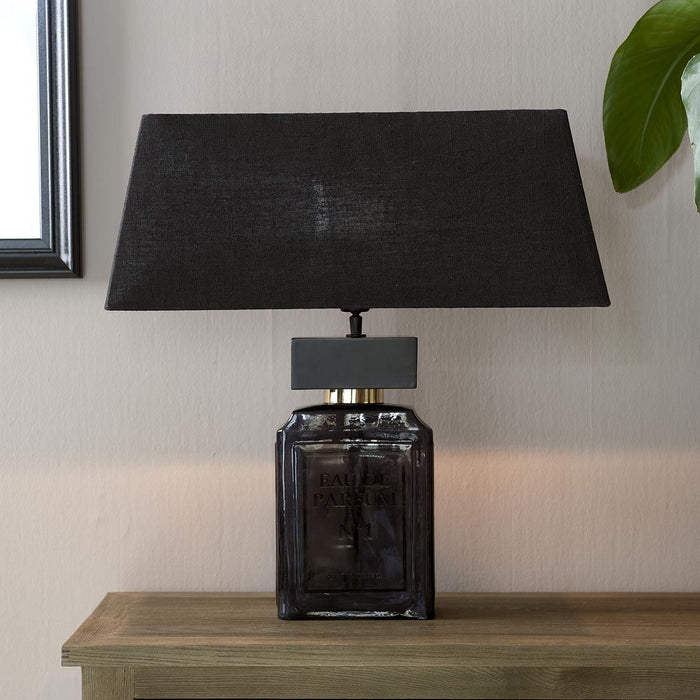 Amsterdam Rectangular Lampshade black 15x60 - Betten Ritter Living