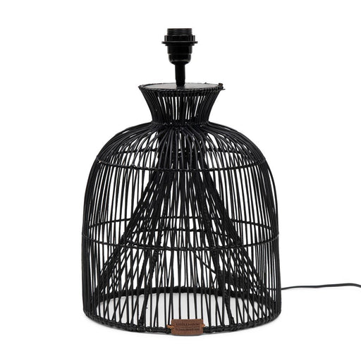 Rustic Rattan Fishing Lamp Base - Betten Ritter Living