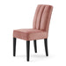 The Jade Dining Chair, velvet III, rose stain - Betten Ritter Living