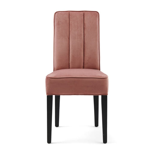 The Jade Dining Chair, velvet III, rose stain - Betten Ritter Living