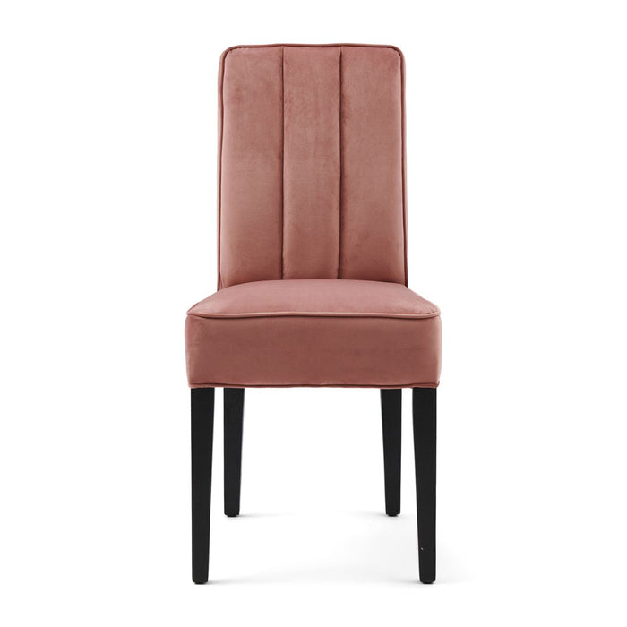 The Jade Dining Chair, velvet III, rose stain - Betten Ritter Living