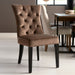 Balmoral Dining Chair, velvet III, golden mink - Betten Ritter Living