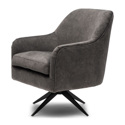 Fawcett Swivel Chair Black Leg, berkshire, elephant Ausstellungsstück - Betten Ritter Living