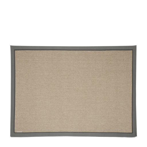 Edgartown Rug 240x160, natural/light grey border - Betten Ritter Living