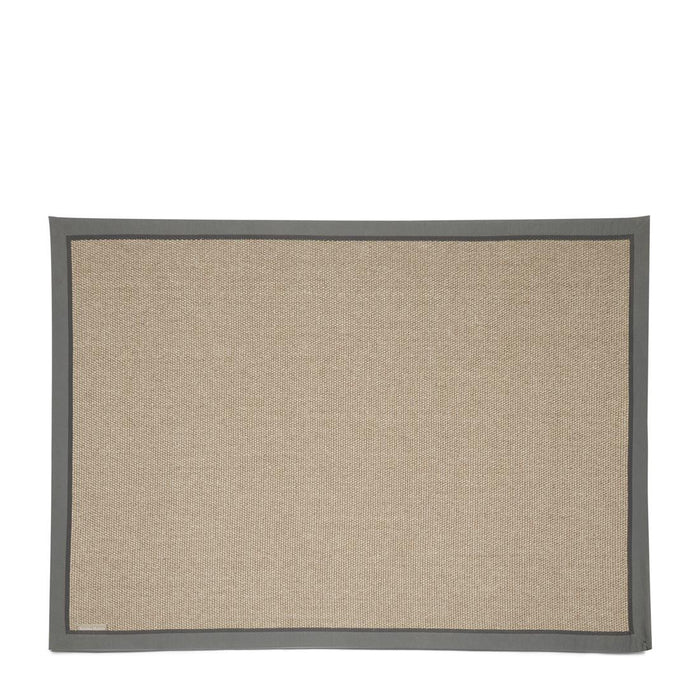 Edgartown Rug 240x160, natural/light grey border - Betten Ritter Living