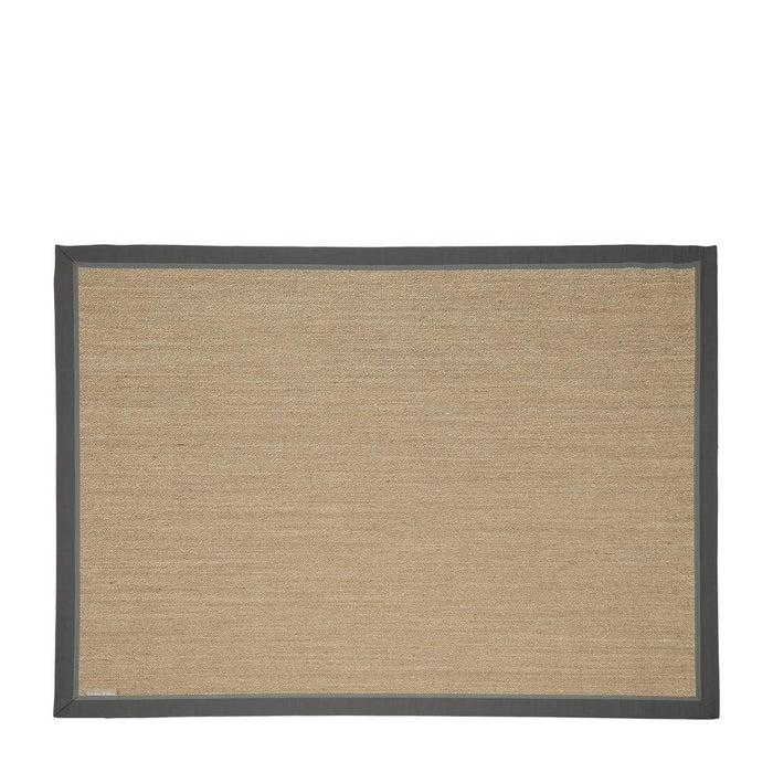 Correllus Rug 240x160, natural/light grey border - Betten Ritter Living