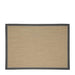 Correllus Rug 240x160, natural/light grey border - Betten Ritter Living