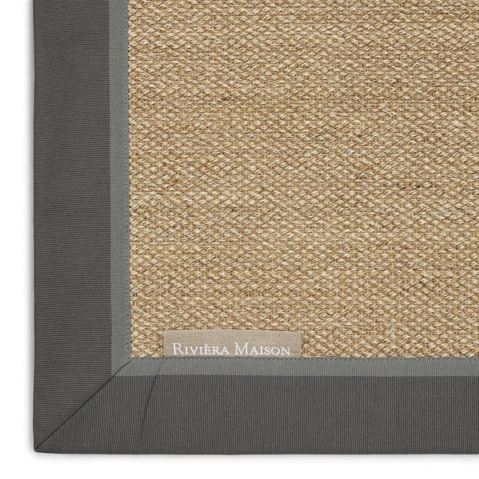 Correllus Rug 240x160, natural/light grey border - Betten Ritter Living