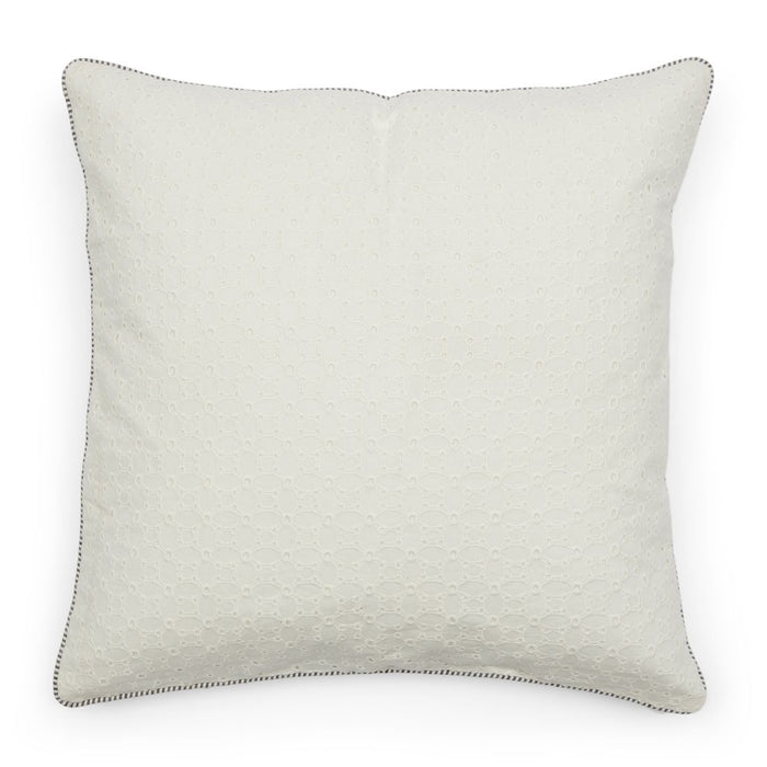 Lush Stripy Lace Pillow Cover 50x50 - Betten Ritter Living