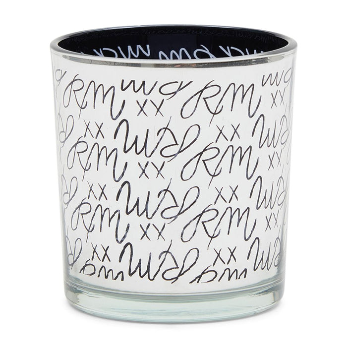 RM Logo Votive silver black - Betten Ritter Living