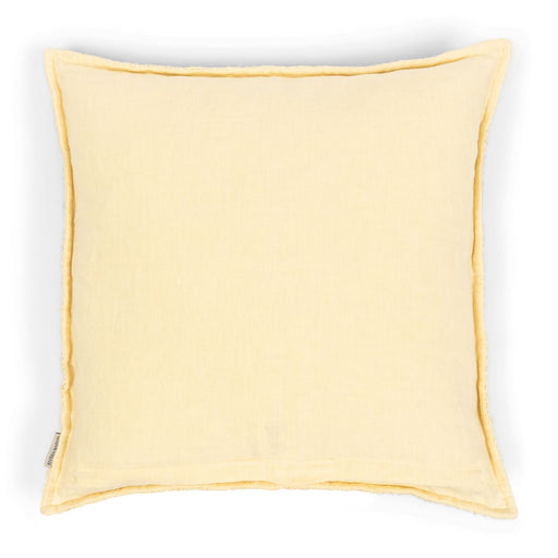 Linen Pillow Cover yellow 50x50 - Betten Ritter Living