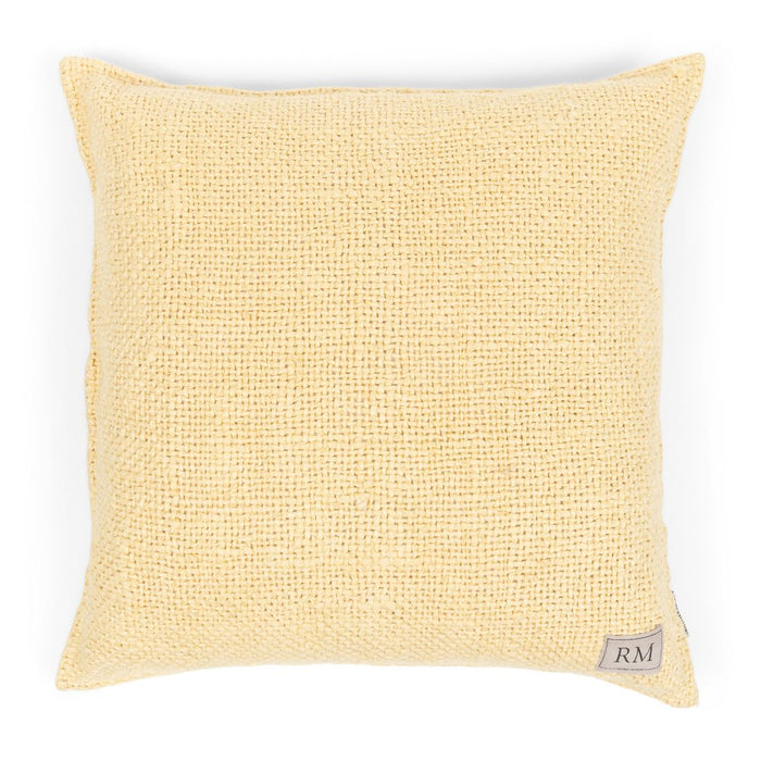 Linen Pillow Cover yellow 50x50 - Betten Ritter Living