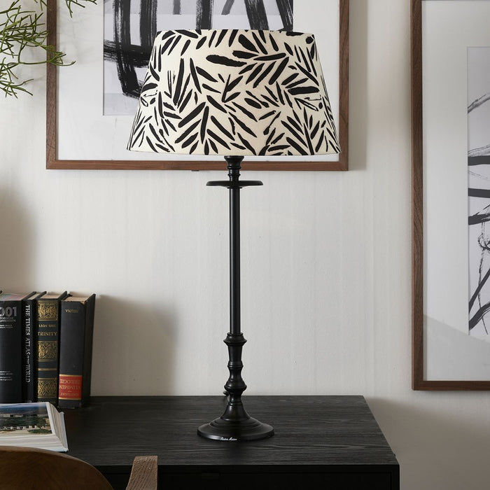 Ink Stripes Lamp Shade 21x38 - Betten Ritter Living